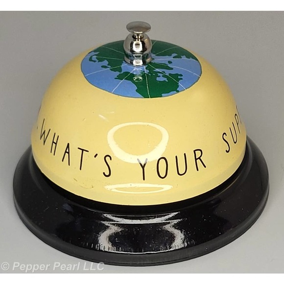 Teacher Tap Bell What's Your Superpower? I Teach Gift Boxed Hello World - Picture 5 of 9